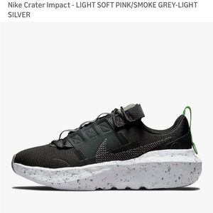 Nike Crater Impact Black and Gray Sneakers